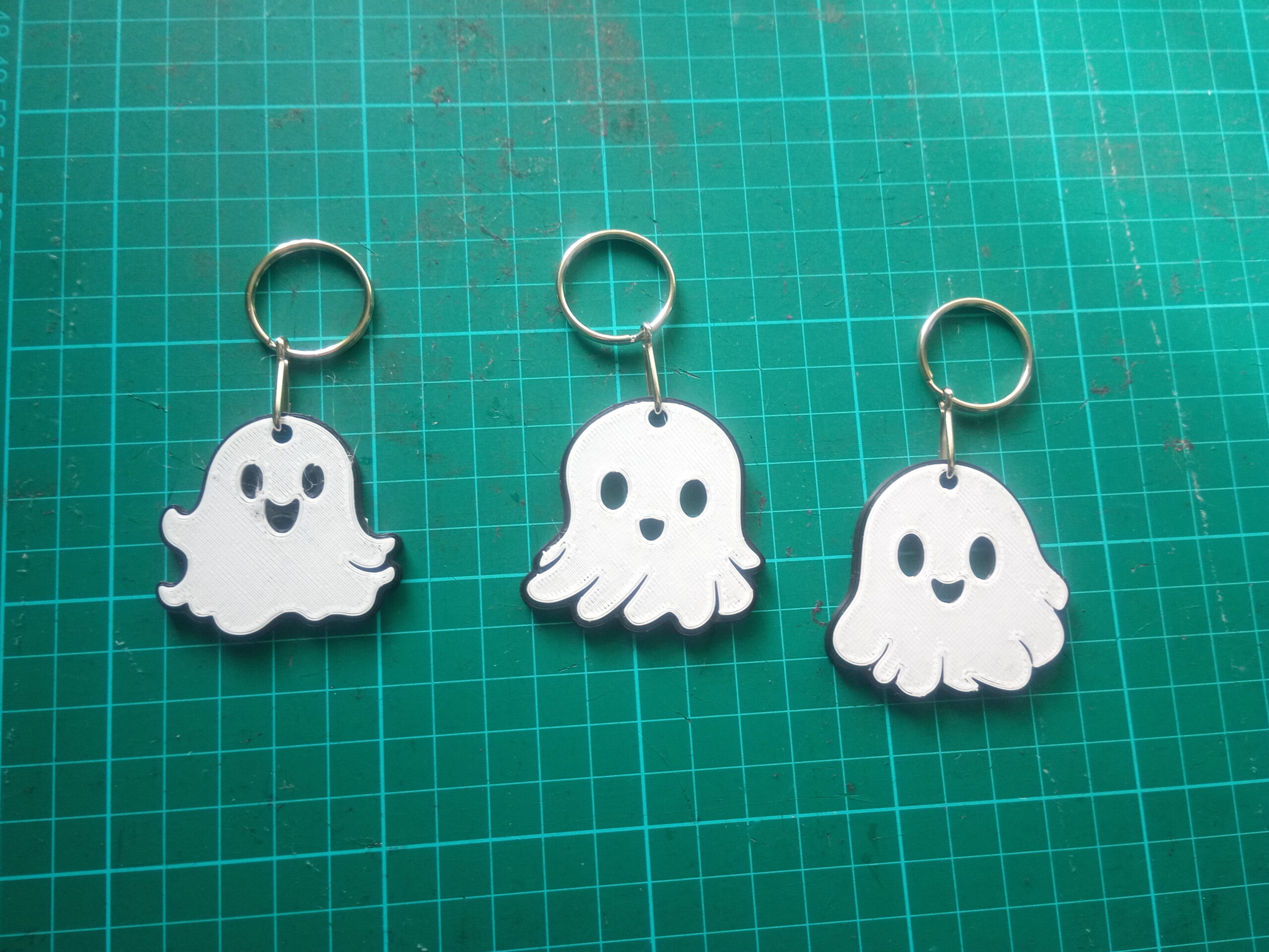 Ghost keychains