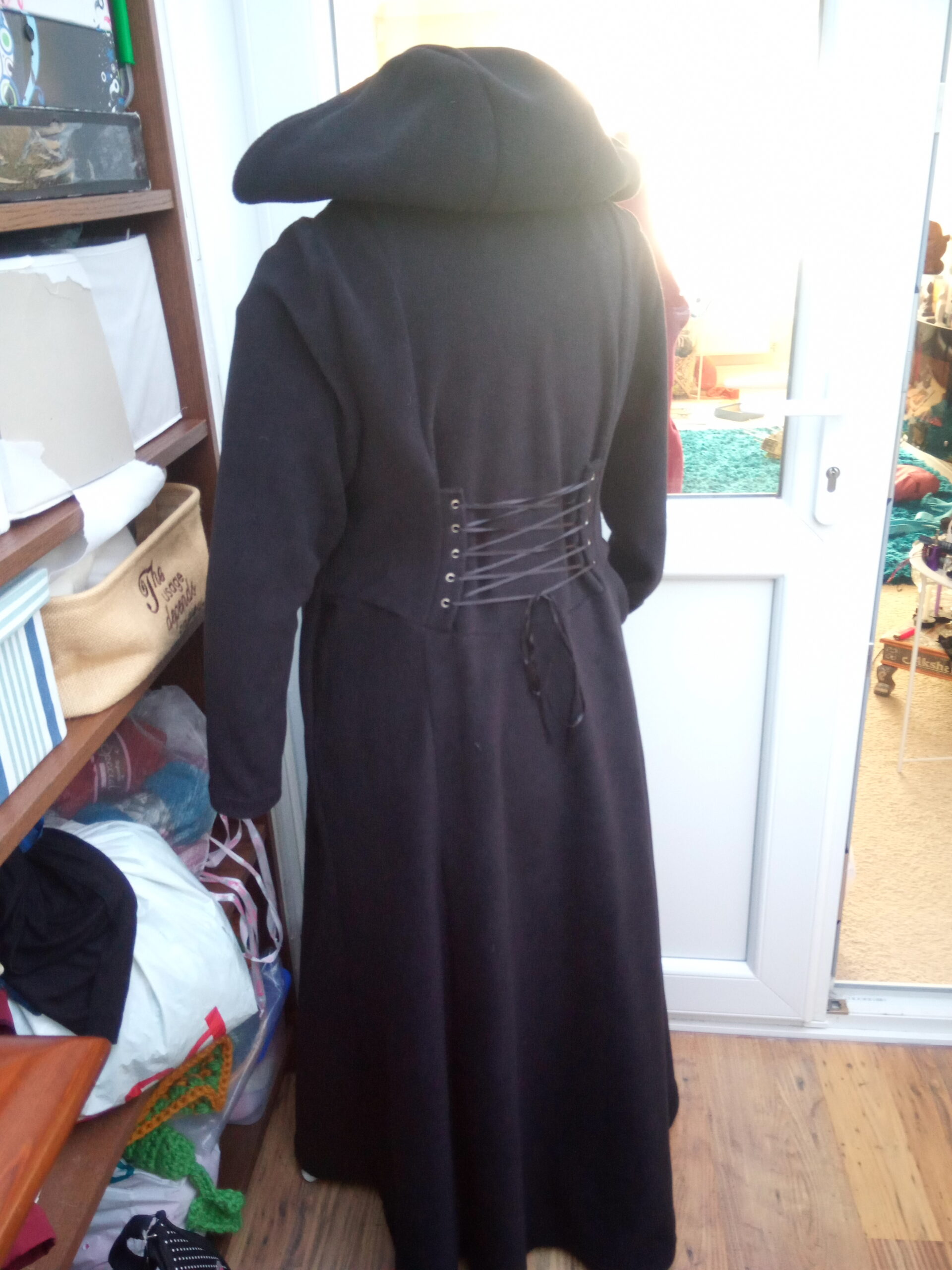 Gothic fleece coat