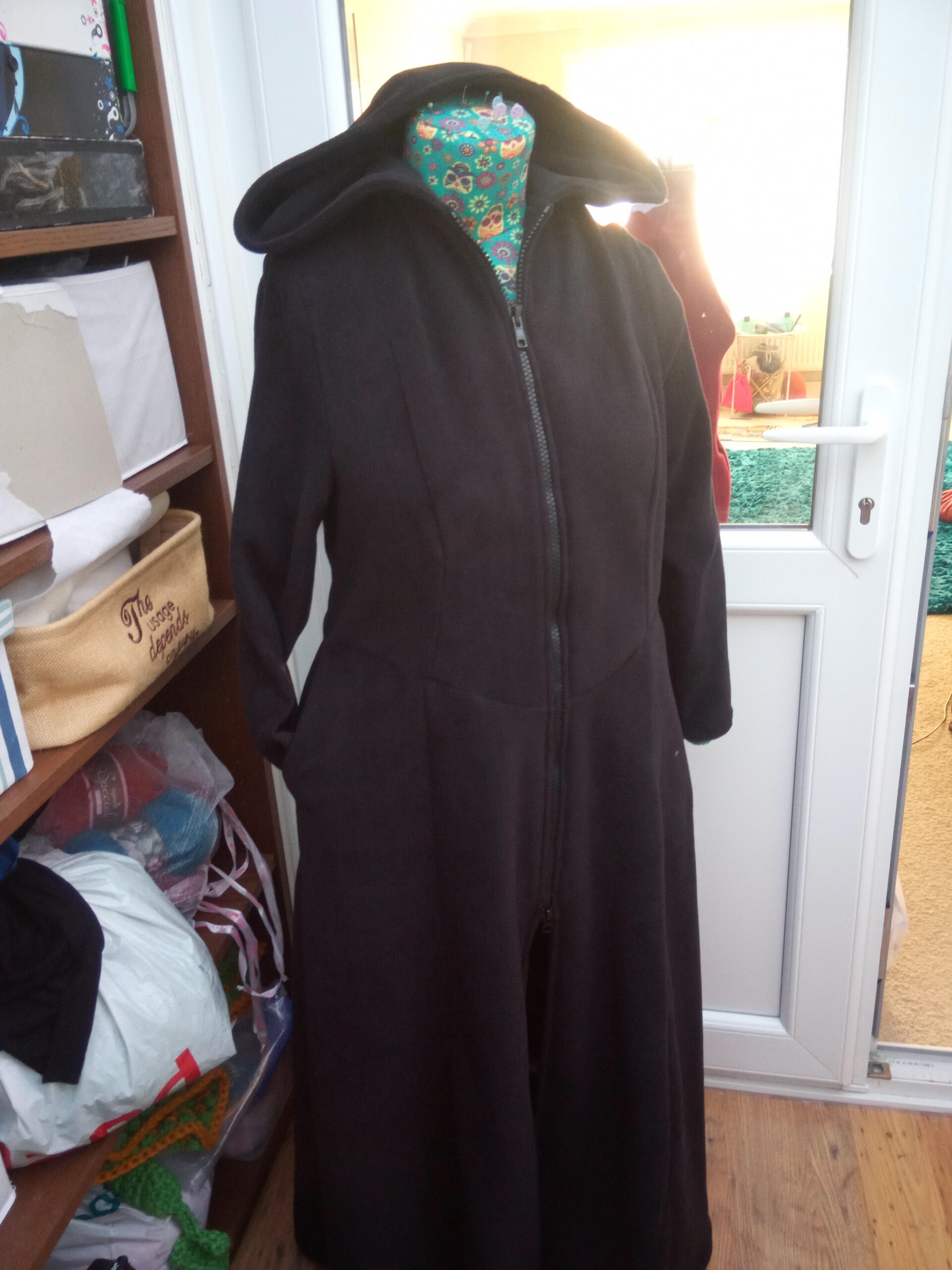 Gothic fleece coat