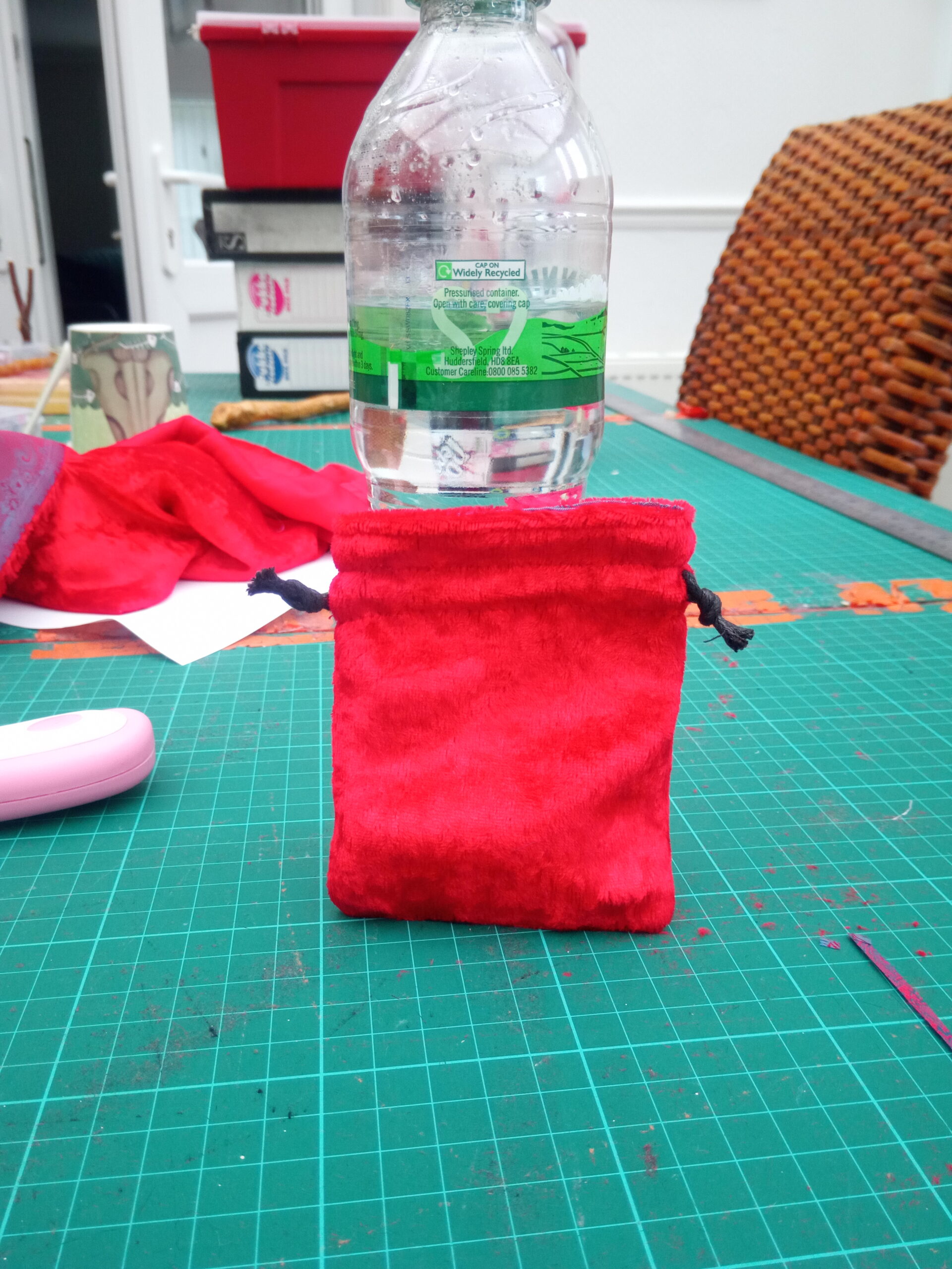 Dice/crystal bag