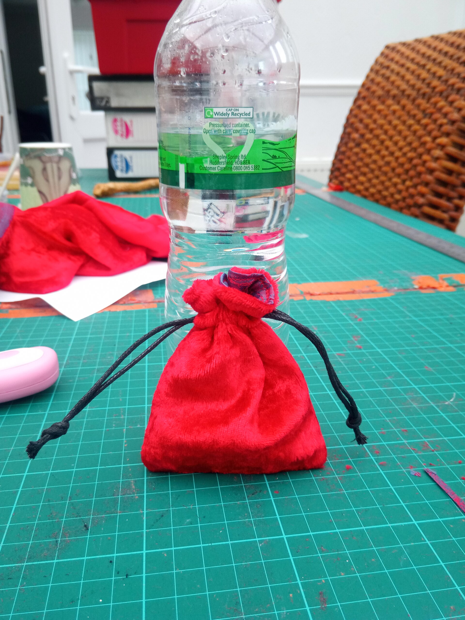 Dice/crystal bag